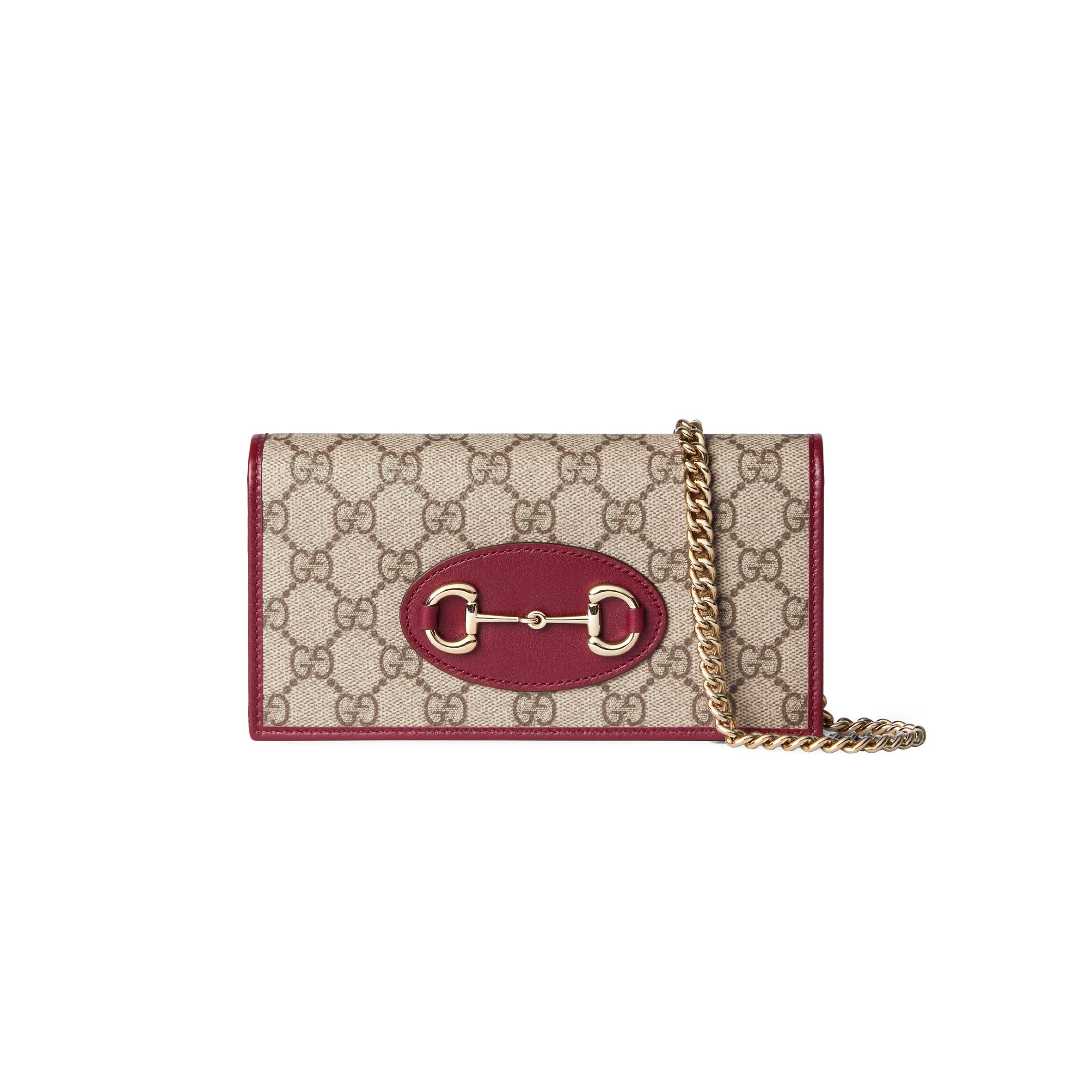 G*u*i horsebit 1955 wallet on chain 621892 (21*19*2.5)